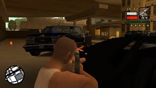 GTA San Andreas Stories Epic 6 Stars Wanted Level Police Shootout [upl. by Agon933]