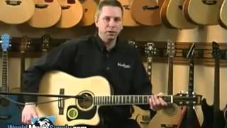 Ultratone Guitars Presents Washburn Guitars D10SCE Demo [upl. by Nagaer]