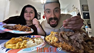 THANKSGIVING MUKBANG [upl. by Lonergan]