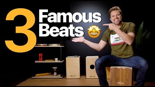 3 Famous Cajon Beats you should know [upl. by Mandle]