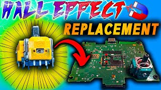 Using Hall Effect Magnetic Joystick To Fix Stick Drift Controller [upl. by Shuma227]