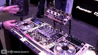 NAMM 2013  Pioneer DJ CDJ2000 Nexus amp DJM900 Nexus Limited Platinum Chrome Edition  idjnow [upl. by Omik]