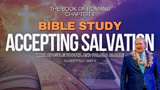 Bible Study with Apostle Toouta Aloalii  The Book of Romans CHAPTER 4 [upl. by Peltier]