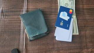 Open Sea Leather Topsider Bifold wallet review Still good [upl. by Martres]