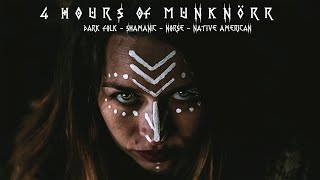 4 hours of Dark Folk  Viking  Native American Music by Munknörr [upl. by Skipp]