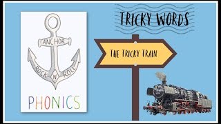 Tricky Words Hop on the Tricky Train [upl. by Bock]