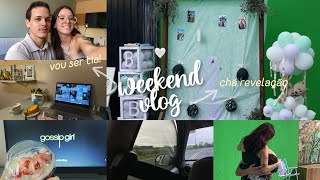 WEEKEND VLOG chá revelação viagem descanso [upl. by Alderson]