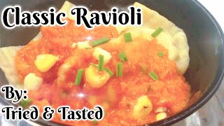 Ravioli Recipe Ravioli Recipe VegetarianRavioli Recipe with SauceRavioli Recipe by Sanjeev Kapoor [upl. by Bushweller]