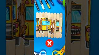 Solving DIY Paper Craft Puzzle with Bus Eater by Choo Choo Charles 🚌choochoocharles puzzle craft [upl. by Snowber]