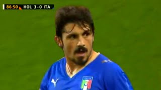 Gennaro Gattuso Fought The Dutch Alone [upl. by Nomaj]