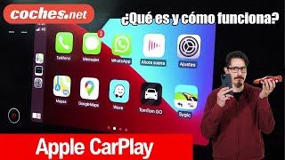 Apple CARPLAY Qué es y cómo funciona  Análisis  Review en español  cochesnet [upl. by Merridie]