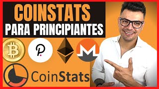 CoinStats ► Aplicación para tu Portafolio de Criptomonedas TUTORIAL COMPLETO [upl. by Lerrej]