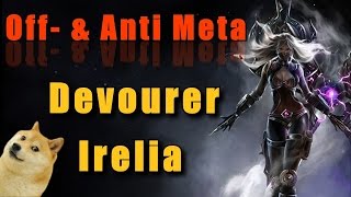 Off  Anti Meta Picks 1 Devourer Irelia Jungle  Full Game Diamond Commentary [upl. by Hollis186]