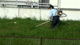 Spider Mower VS Brush Cutter [upl. by Ringo]