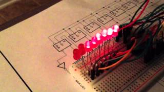 Shift Register PWM Example [upl. by Teak]