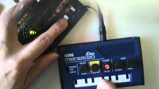 Unbox KORG monotron Delay [upl. by Dorahs]