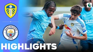 Manchester City vs Leeds United  Highlights  U18 Premier League 17082024 [upl. by Charleen34]