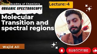 molecular transitions and spectral regions bsc Bs chemistry organic spectroscopy [upl. by Ennairac753]