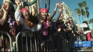 Walk the plank Tampa Police arrest 5 during 2022 Gasparilla parade [upl. by Nithsa]