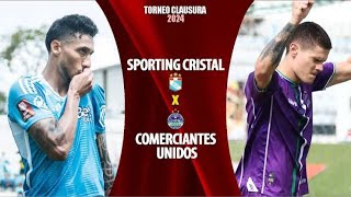 Sporting Cristal vs Comerciantes Unidos  2do tiempo [upl. by Memory]