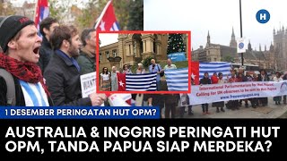 AUSTRALIA amp INGGRIS PERINGATI HUT OPM PAPUA SIAP MERDEKA [upl. by Asiruam565]