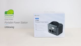 EZVIZ PS300 Unboxing  Portable Power Station [upl. by Ahsinnor]