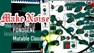 Make Noise PHONOGENE  Mutable Instruments CLOUDS  Miniature 41 [upl. by Auston]