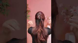 Easy Hairstyles for Busy Daysshorts hairstyle utubeshorts shortsfeed trending [upl. by Salba]