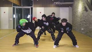 DXMON Burn Up Dance Practice Mirrored SLOWED 50 [upl. by Eilatam409]