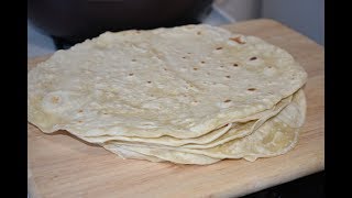 Tortillas de Harina con Manteca Vegetal [upl. by Ferdinand]