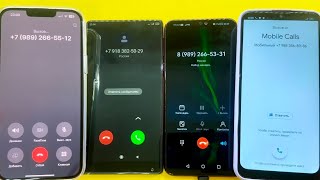 Android vs iOS  Alarm Timer Clock Calls iPhone 13 Pro Max Xiaomi Mi Mix 1 Honor L21 Redmi 8 Pro [upl. by Aihsia918]