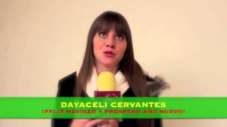 Mensaje navideño de Dayaceli Cervantes para Como dice el dicho [upl. by Sirromaj890]