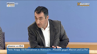 Landtagswahl SchleswigHolstein Pressekonferenz von B90Grüne am 080517 [upl. by Eveam272]