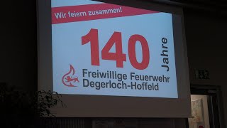 140 Jahre Freiwillige Feuerwehr Degerloch Hoffeld und Eröffnung Kirbe [upl. by Enos312]