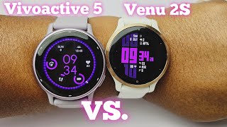 Garmin Venu 2S vs Vivoactive 5 [upl. by Nolubez]