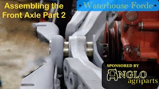 121 Ferguson TED20  Assembling the Front Axle Part 2  with Anglo Agriparts [upl. by Fortier]