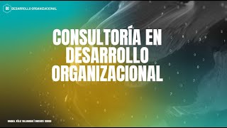 Consultoría en Desarrollo Organizacional  Raquel Véliz Villagran [upl. by Anhoj337]