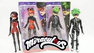 Miraculous Ladybug Shadybug and Claw Noir Official Doll Review [upl. by Hailahk]