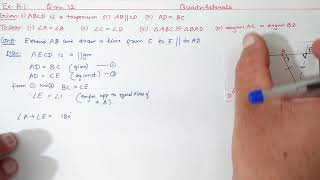 Chapter8 Ex81 Q12 Quadrilaterals  Ncert Maths Class 9  Cbse [upl. by Asial863]