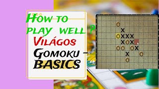 BASICS of Gomoku  HOW TO PLAY GOMOKU well   Gomoku Strategy  CARO TV [upl. by Banwell941]