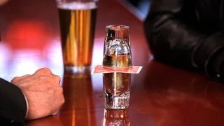 How to Do the Whiskey Water Trick  Bar Tricks [upl. by Halbert221]