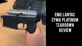 EMG Lantac Cyma Platinum Teardown and Internals Review [upl. by Aicenert605]