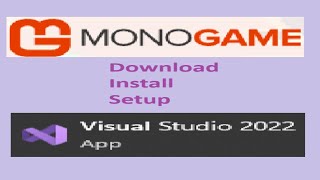 MonoGame Basics Part 1  Install MonoGame and Visual Studio 2022 [upl. by Yde447]