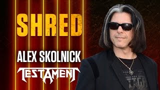 Alex Skolnick  Exclusive Shred [upl. by Enyak]