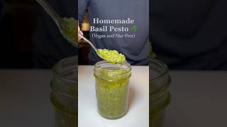 Homemade Basil Pesto Vegan and NutFree [upl. by Sublett]