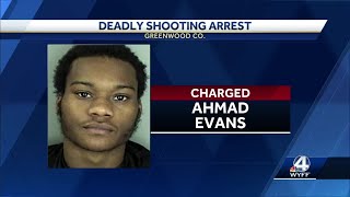 Man charged in Greenwood triple shooting that left one man dead police say [upl. by Arlyne332]