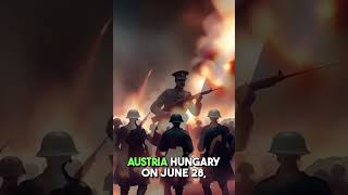 The Spark and Assassination World War I ww1 shorts history [upl. by Noma574]