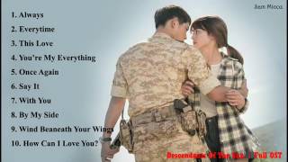 Descendants Of The Sun Original Soundtracks Full OST YouTube [upl. by Hoj]