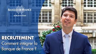 Découvrez notre processus de recrutement  Banque de France [upl. by Janifer]