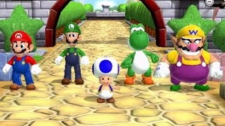 Mario Party 9  Garden Battle [upl. by Lucienne]